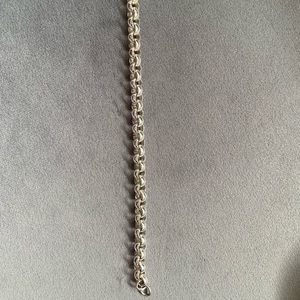 Silver Chain Link Bracelet